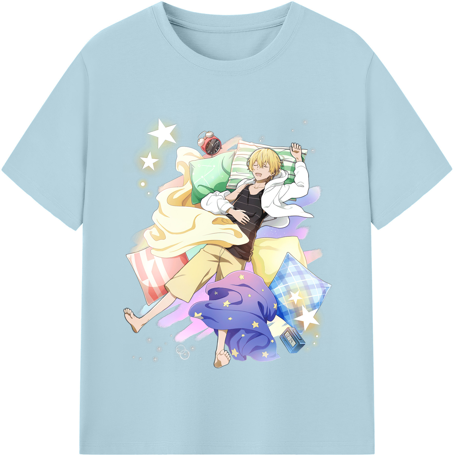 （画像用） 文豪ストレイドッグス Bungo Stray Dogs 綿100％半袖Tシャツ（フロントプリント）